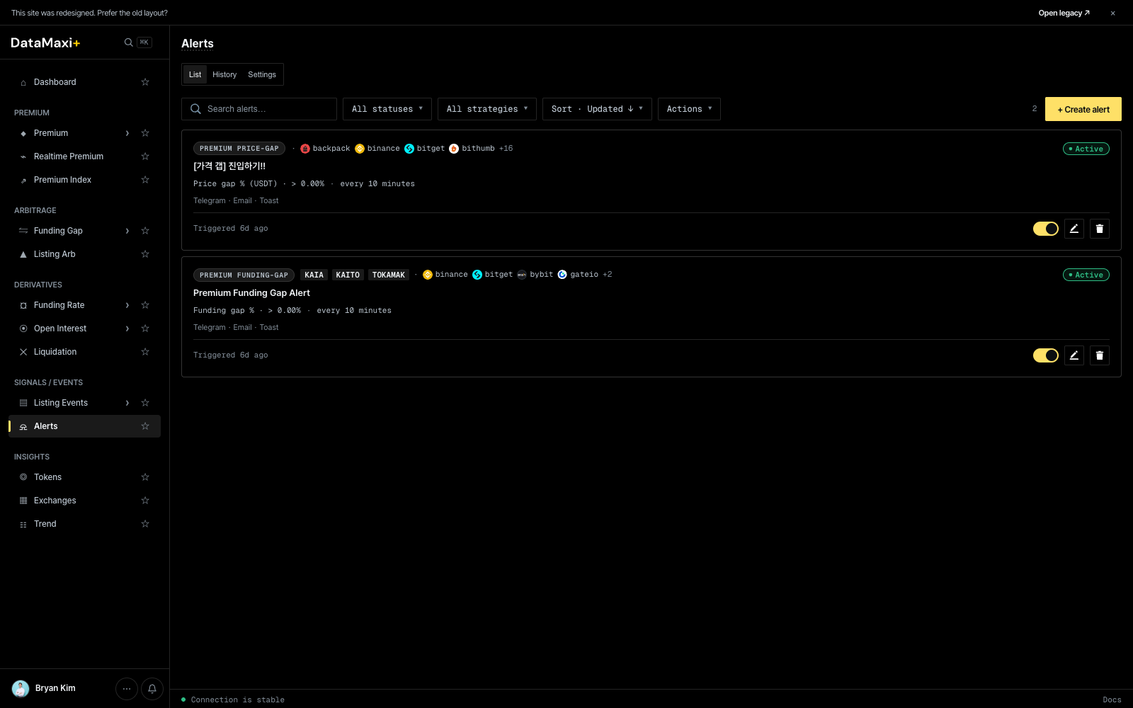 Alerts